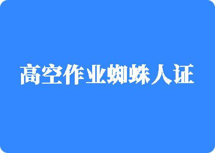 啪啪啪操屄视频高空作业蜘蛛人证